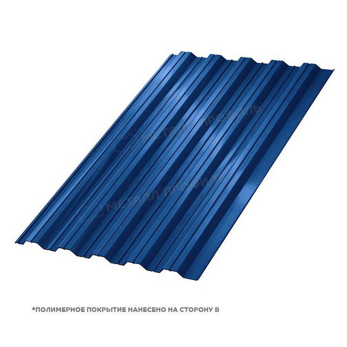 Профлист Металл Профиль НС-35 0,5 PURMAN® Citrine/Темно-синий