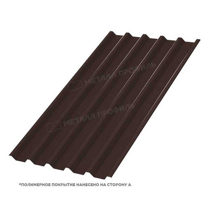 Профлист Металл-Профиль С-44 NormanMP 0.5 мм RR 32 Темно-коричневый